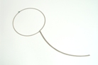 17b Necklace ‘Safe Heart’ 1999. position to wear, silver, 42cm L. Frans Hals Museum